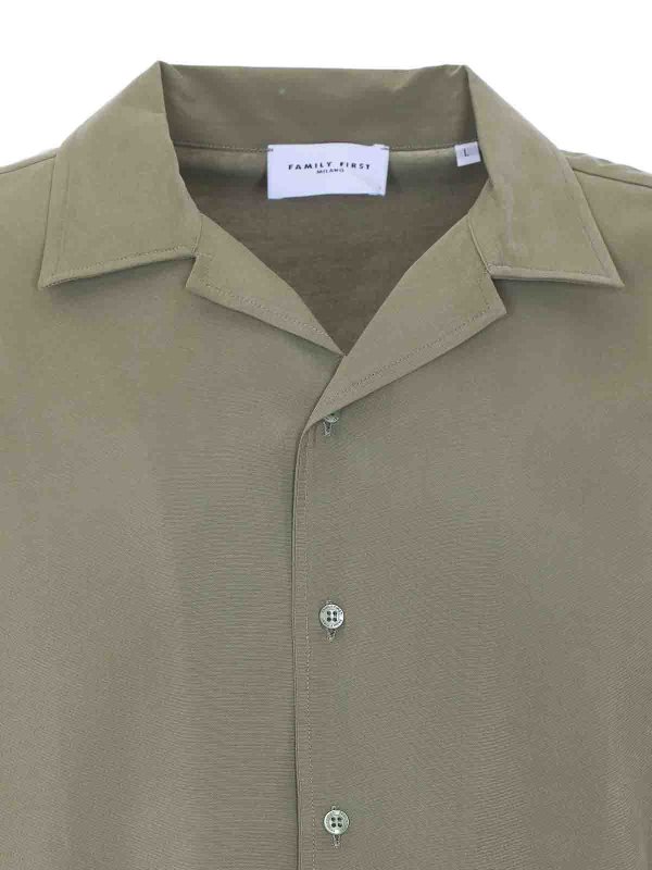 シャツ - 緑 shop online: FAMILY FIRST