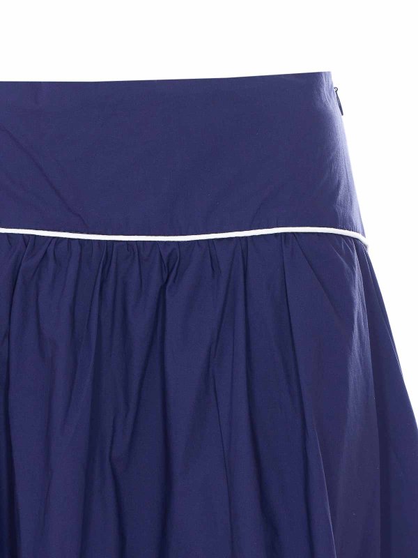 Langer Rock - Blau shop online: FARM RIO
