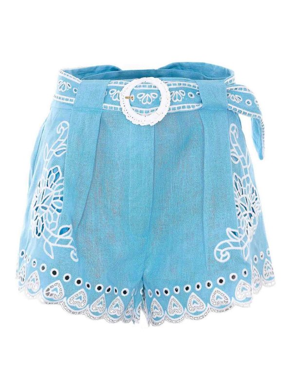 FARM RIO: Hosen Shorts - Shorts - Blau