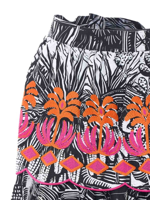 Jupe Midi - Multicolore shop online: FARM RIO