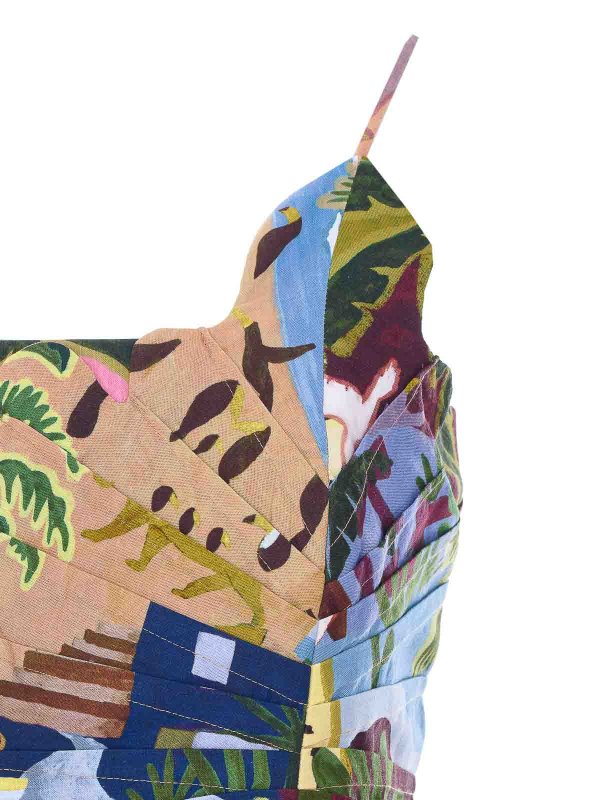 Knielanges Kleid - Bunt shop online: FARM RIO