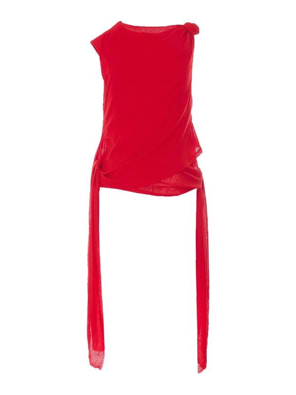 GANNI: Tops & Débardeurs online - Top - Rouge