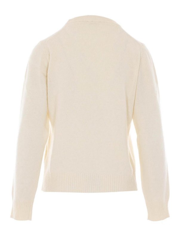 GANNI: crew necks online - White Sweater