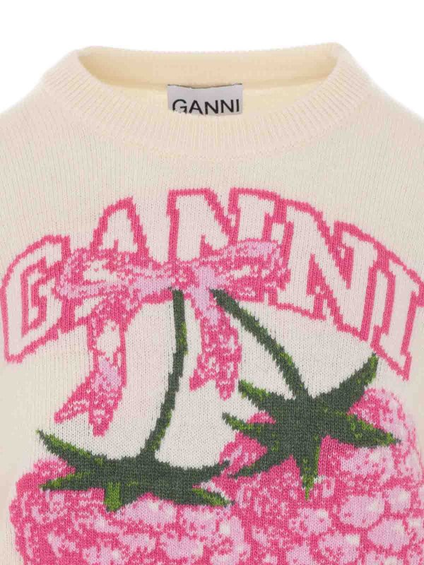 White Sweater shop online: GANNI