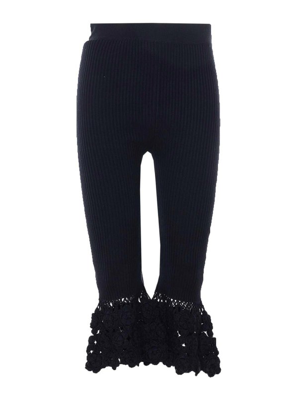 GANNI: Casual Hosen - Casual Hose - Schwarz