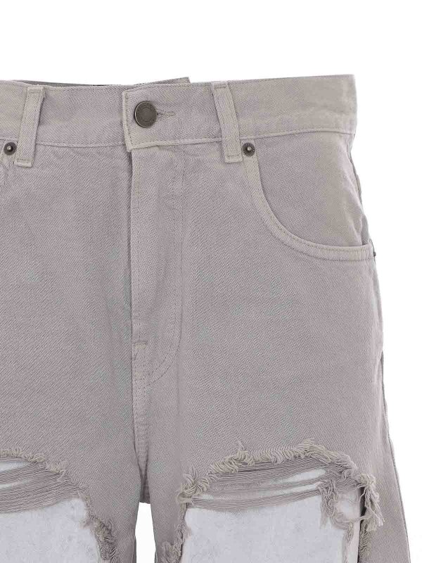Straight Leg Jeans - Grau shop online: HAIKURE