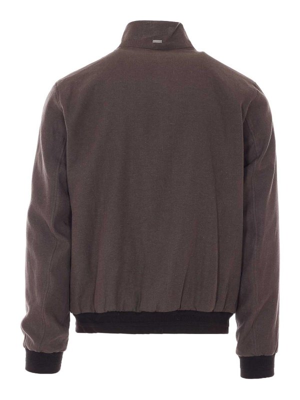 HERNO: Bomberjacken online - Bomberjacke - Braun