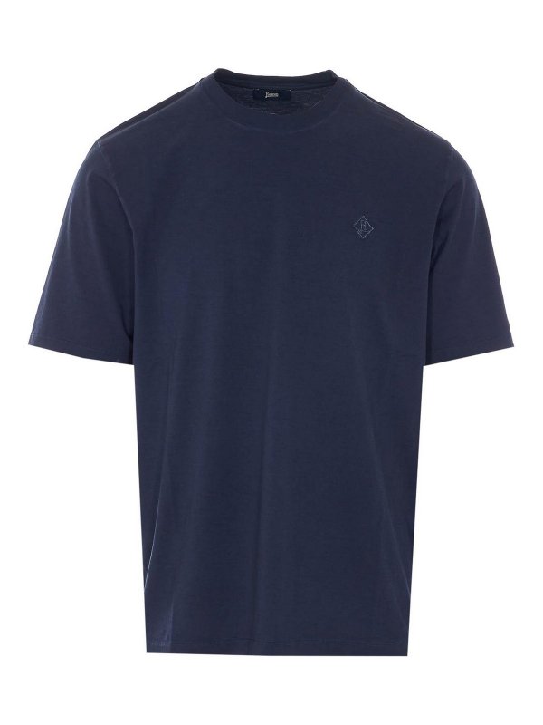 HERNO: t-shirts - Logo T-Shirt