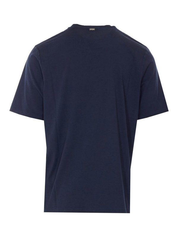 HERNO: t-shirts online - Logo T-Shirt
