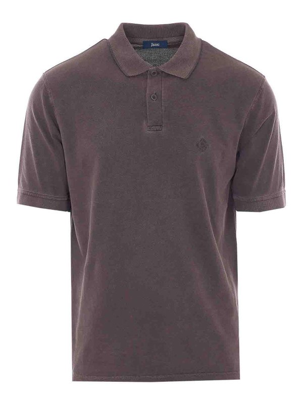 HERNO: Polos - Polo - Marrón
