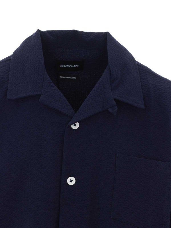 Hemd - Blau shop online: HOWLIN