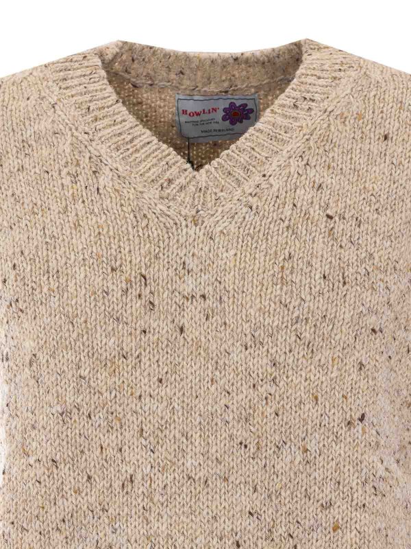Beige Cosmic Knitted shop online: HOWLIN