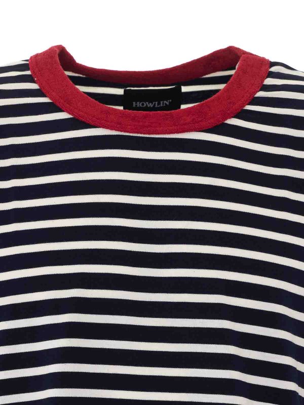 Striped T-Shirt shop online: HOWLIN