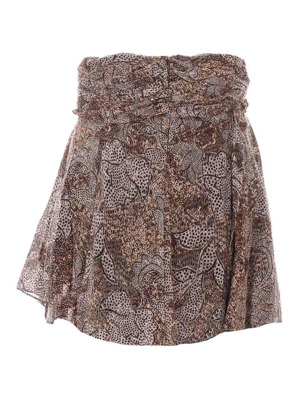 ISABEL MARANT: Knielange und Midi Röcke online - Midirock - Braun