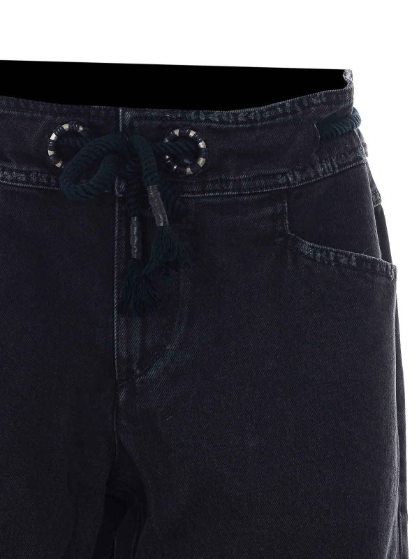 Vaqueros Rectos - Negro shop online: ISABEL MARANT