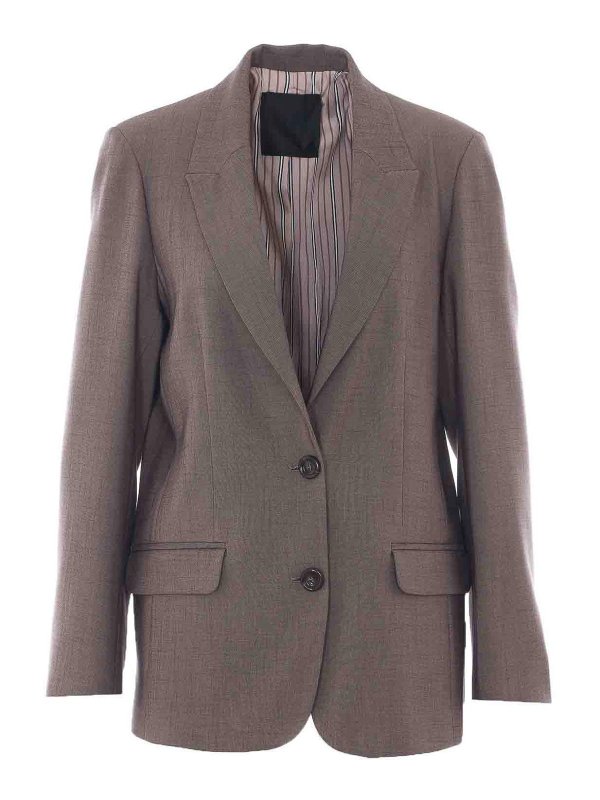 Liu Jo: blazers - Brown Blazer