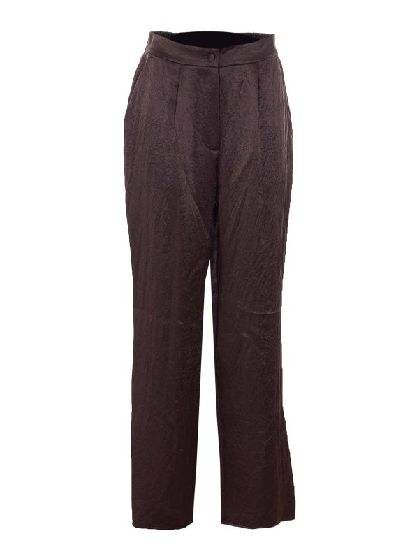 Liu Jo: flared jeans - Brown Pants