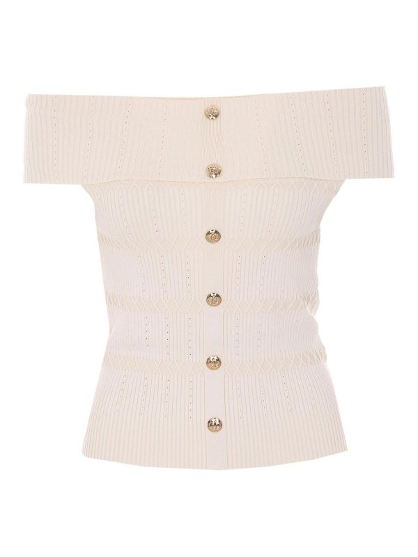 Liu Jo: Tops & Tank tops - Bardot Top
