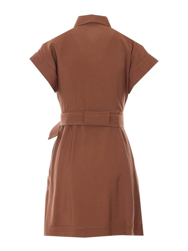 Liu Jo: camicie online - Vestito  camicia marrone