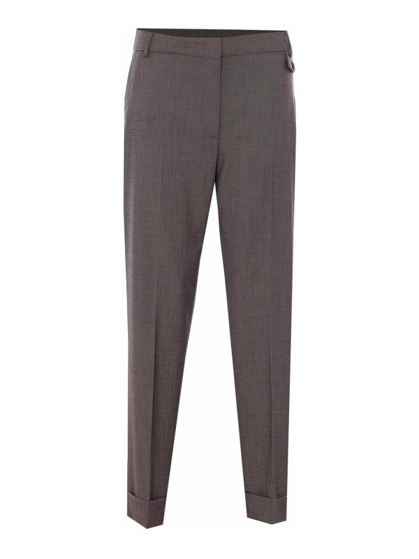 Liu Jo: Pantalons casual - Pantalons Décontractés - Marron