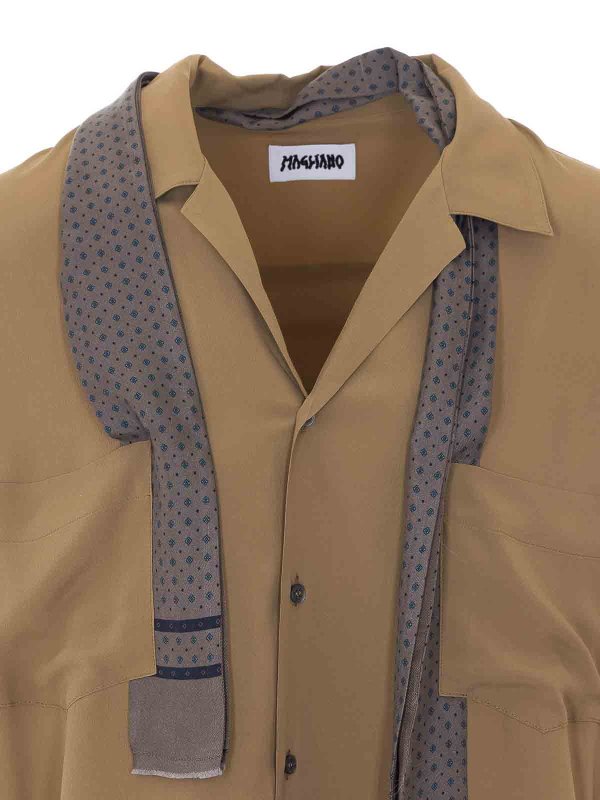 Hemd - Beige shop online: MAGLIANO