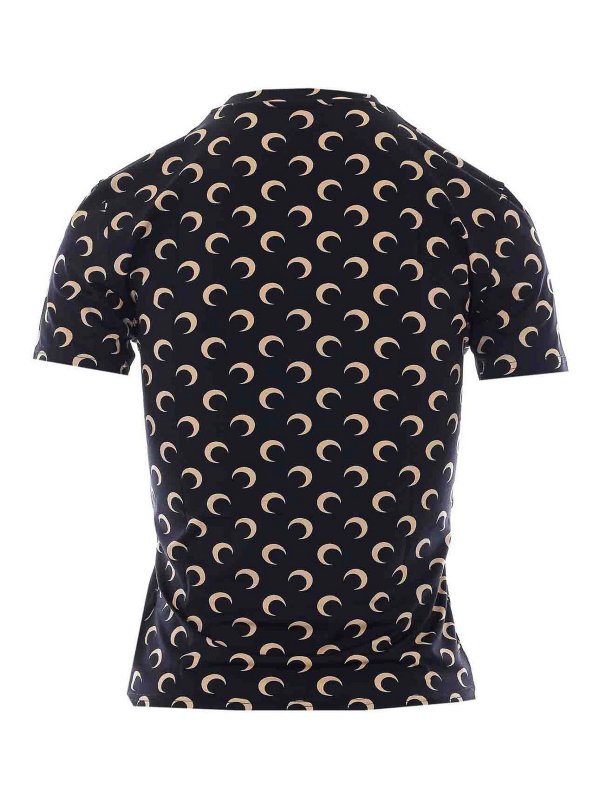 MARINE SERRE: Tops & Tank tops online - Black Top