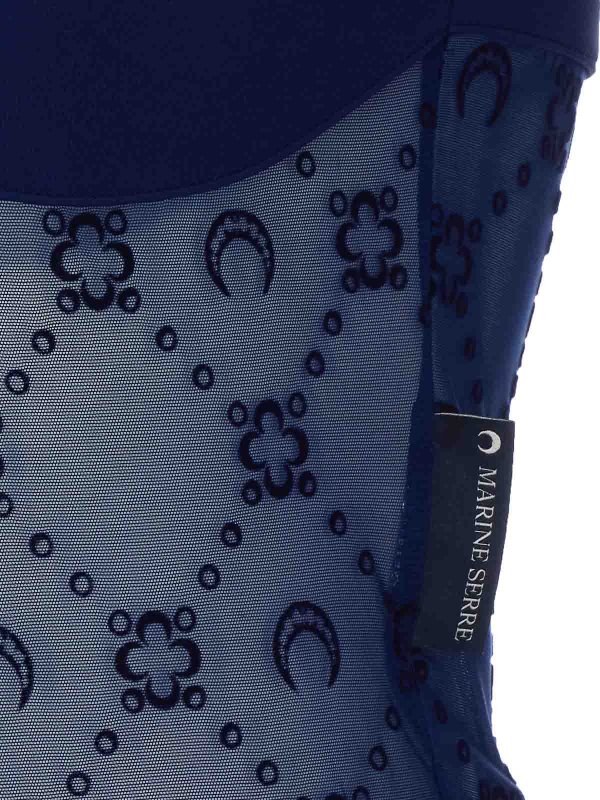 The Best Shops MARINE SERRE: Tops & Débardeurs - Top - Bleu
