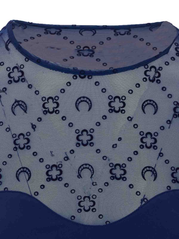 Top - Bleu shop online: MARINE SERRE