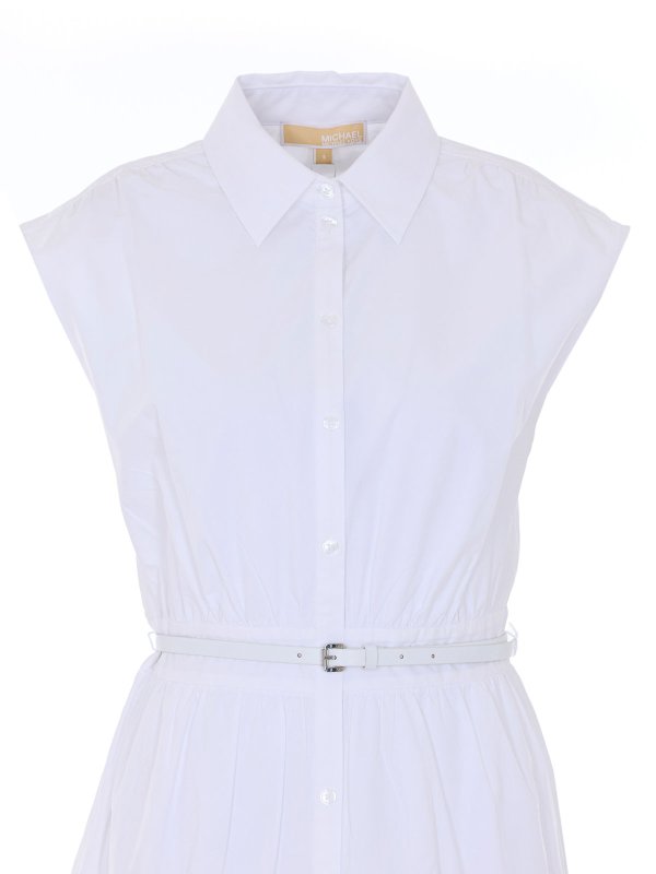 膝丈ドレス - 白 shop online: Michael Michael Kors