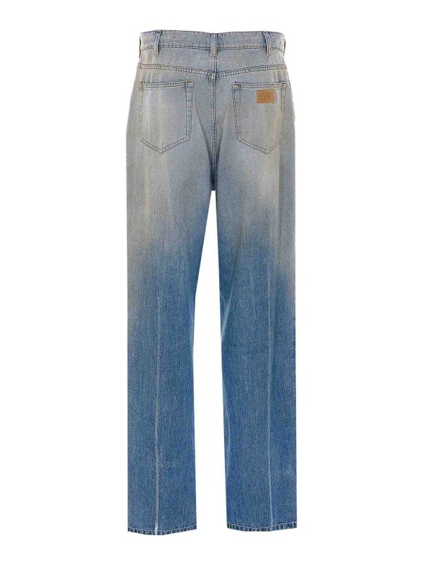 MM6 MAISON MARGIELA: Jeans Rectos online - Vaqueros Rectos - Azul
