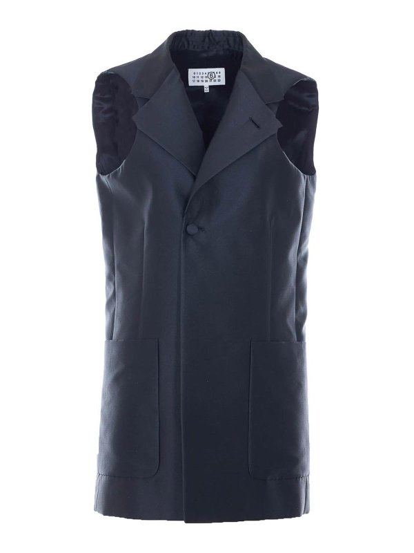 MM6 MAISON MARGIELA: ベスト - ベスト - 黒