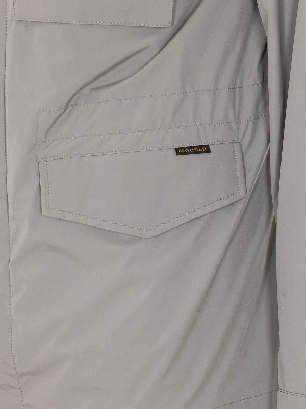 The Best Shops MOORER: maglia a collo alto e polo - Giacca Denver Grigia