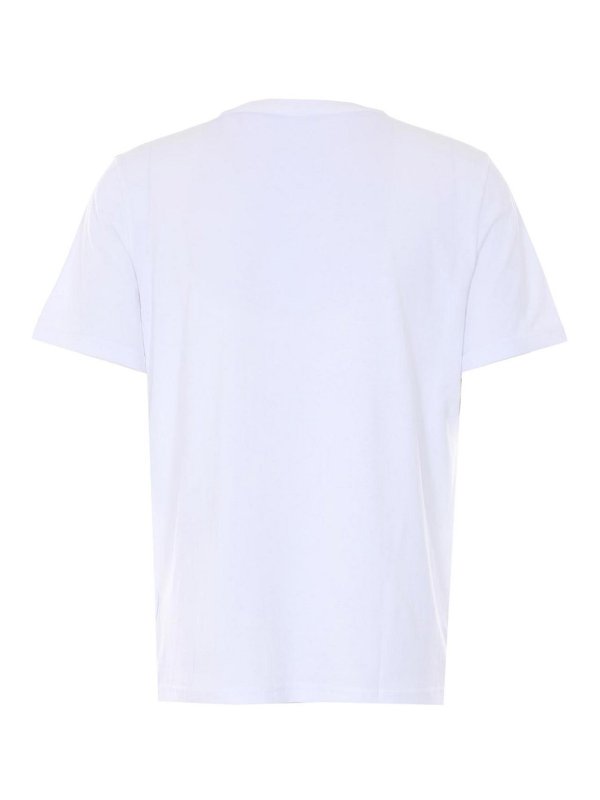 MOOSE KNUCKLES: t-shirts online - White Eclipso T-Shirt