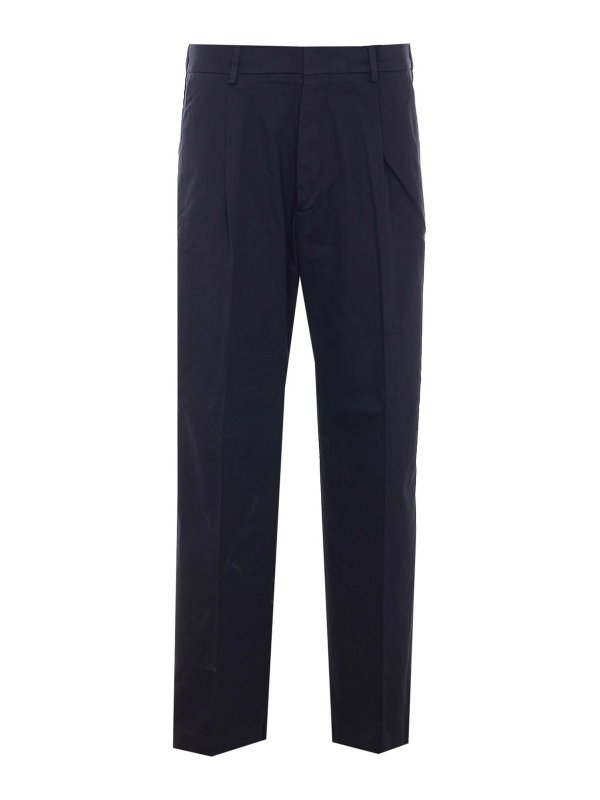 NN.07: casual trousers - Black Kay Pants