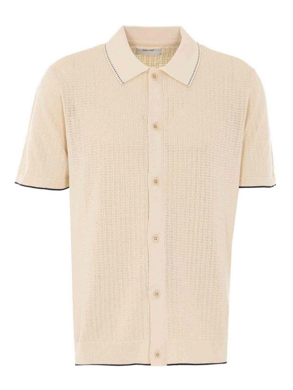 NN.07: polo shirts - Beige Nalo Polo