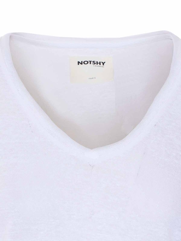 Camiseta - Blanco shop online: NOTSHY
