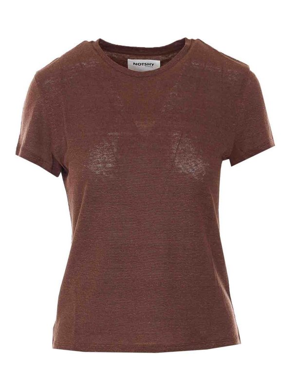NOTSHY: t-shirt - T-shirt  Leane