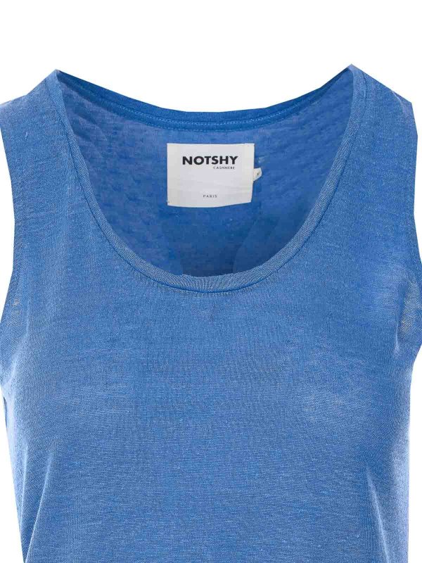 Top - Blau shop online: NOTSHY