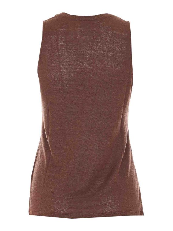 NOTSHY: Tops y camisetas sin mangas online - Top - Marrón