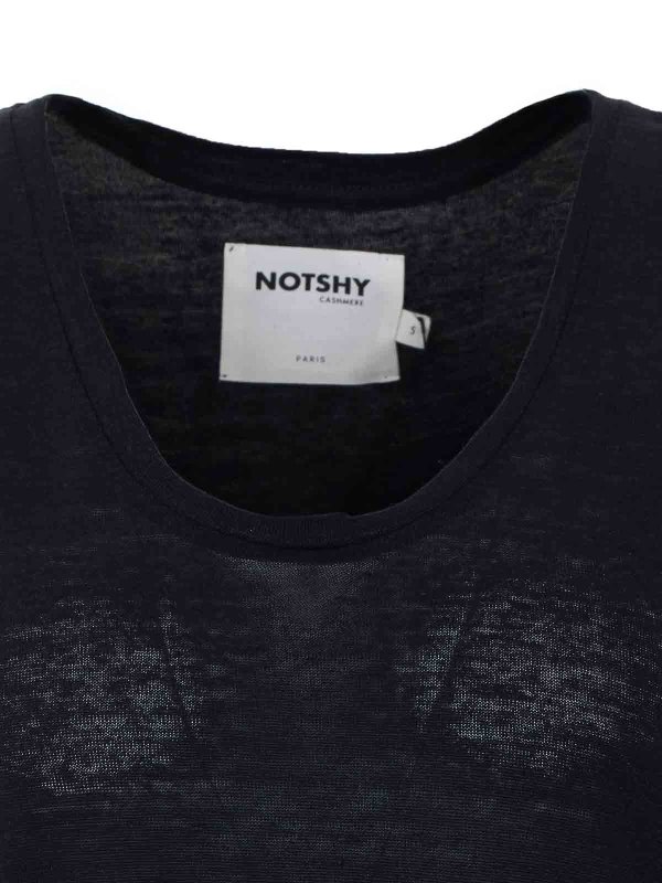 Top - Negro shop online: NOTSHY