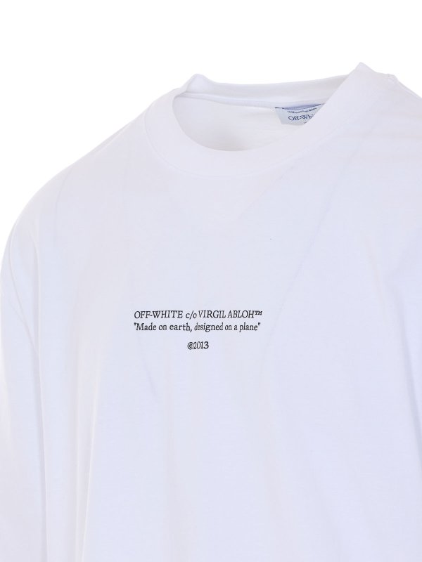 The Best Shops OFF-WHITE: Camisetas - Camiseta - Blanco