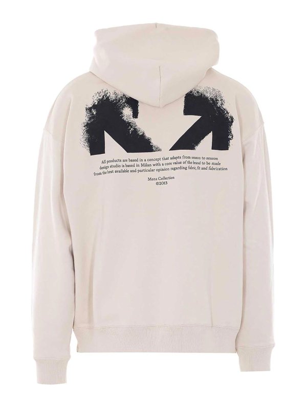 OFF-WHITE: Sweatshirts und Pullover online - Sweatshirt - Beige