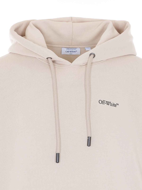 Sweatshirt - Beige shop online: OFF-WHITE