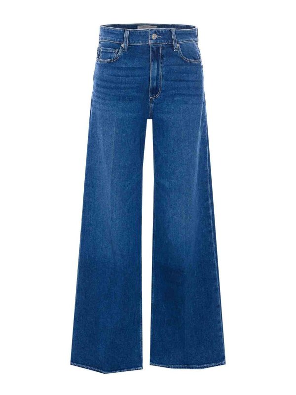 PAIGE: Jeans Rectos - Vaqueros Rectos - Azul