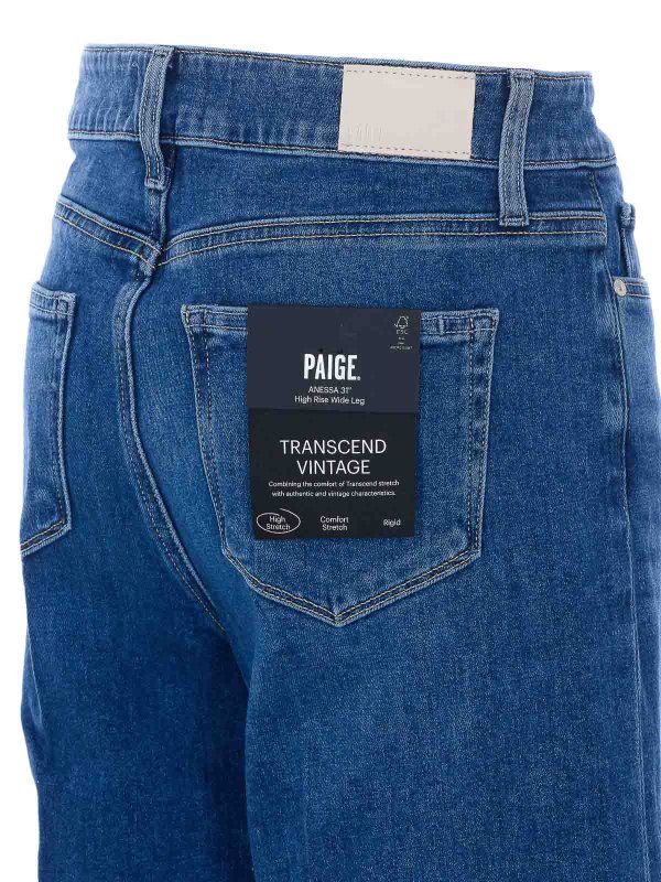 The Best Shops PAIGE: Jeans Rectos - Vaqueros Rectos - Azul