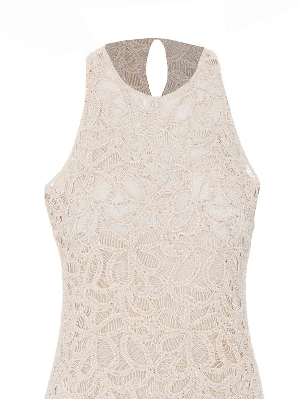 Rundhalspullover - Beige shop online: PATRIZIA PEPE