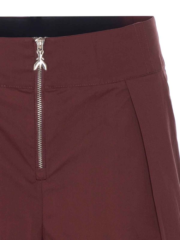 ショートパンツ - 赤 shop online: PATRIZIA PEPE
