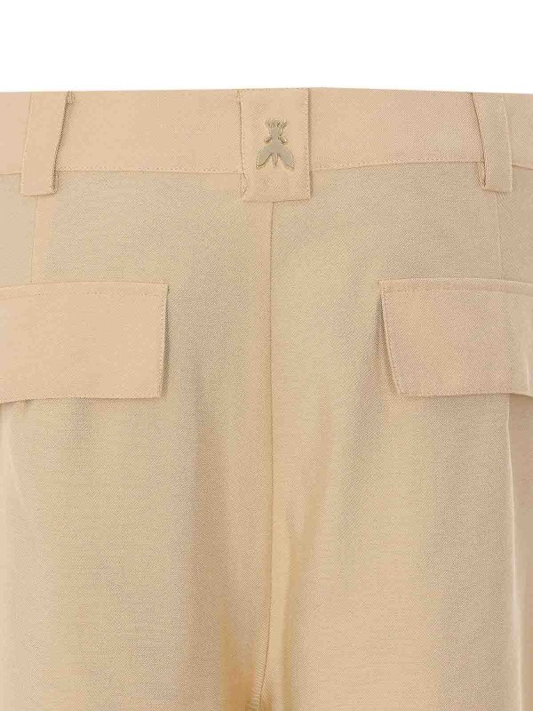 The Best Shops PATRIZIA PEPE: トラウザーショーツ - ショートパンツ - ベージュ