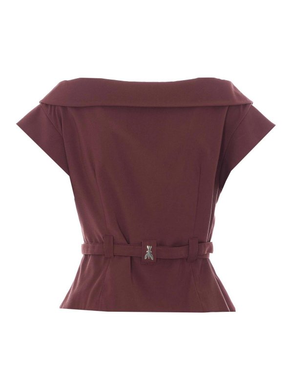 PATRIZIA PEPE: Chalecos  online - Chaleco - Rojo