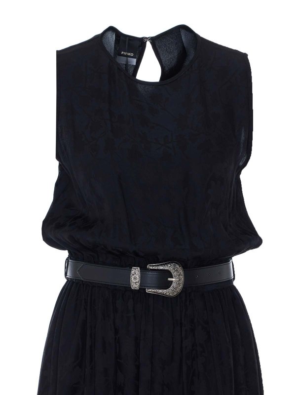 膝丈ドレス - 黒 shop online: Pinko